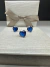 KIT ELEGANCE AZUL | PRATA 925