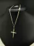 CORRENTE GRUMET COM CRUZ JESUS CRISTO | 2.5MM | PRATA 925 - Casa Das Pratas