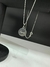 COLAR COM PINGENTE MEDALHA AMOR | PRATA 925 - Casa Das Pratas