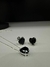 KIT ELEGANCE PRETO | PRATA 925 - loja online