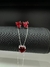 KIT ELEGANCE VERMELHO | PRATA 925 na internet