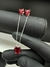 KIT ELEGANCE VERMELHO | PRATA 925 - loja online