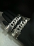 PULSEIRA ELO DUPLO FLAT | 25MM | PRATA 925 - comprar online