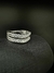 ANEL AROS CRAVEJADO/LISO | PRATA 925 - loja online
