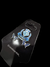 BRINCO BORBOLETA AZUL CRAVEJADO | PRATA 925