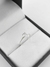 PAR DE ALIANÇA CRISTAL 4MM | PRATA 950 na internet
