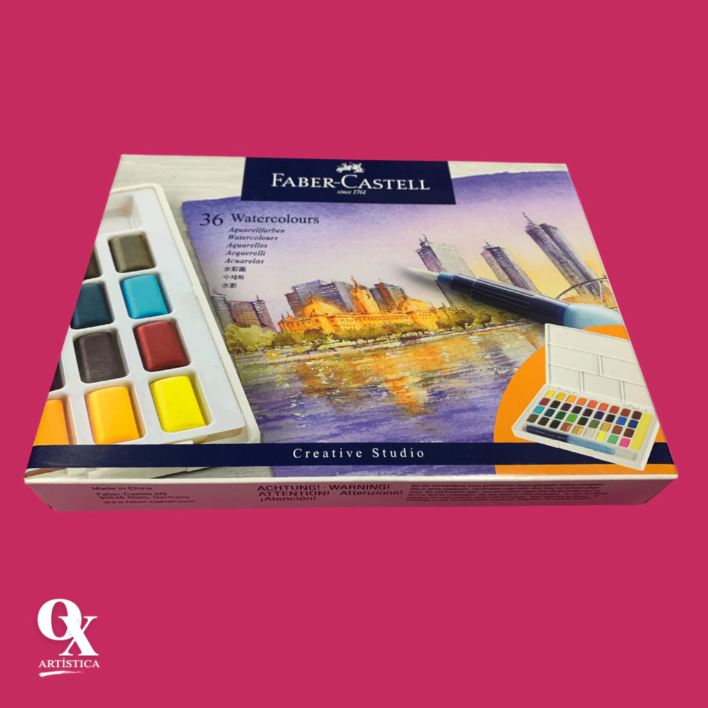 Acuarelas Faber Castell x36