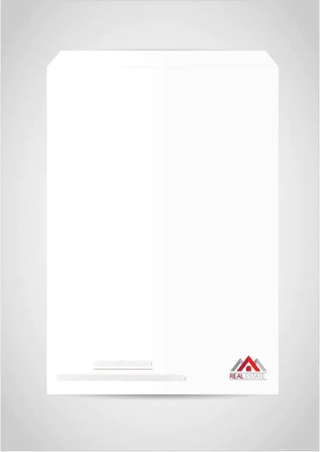 100 Sobres Tamaño A4 impresos a color Simple faz