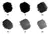 Set Lapices de Dibujo Staedtler Mars Lumograph Black X 6 Negros - OXARTISTICA