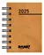 Agenda A7 Mini 2 Dias Por Pag Rome Anillada Tapa Dura