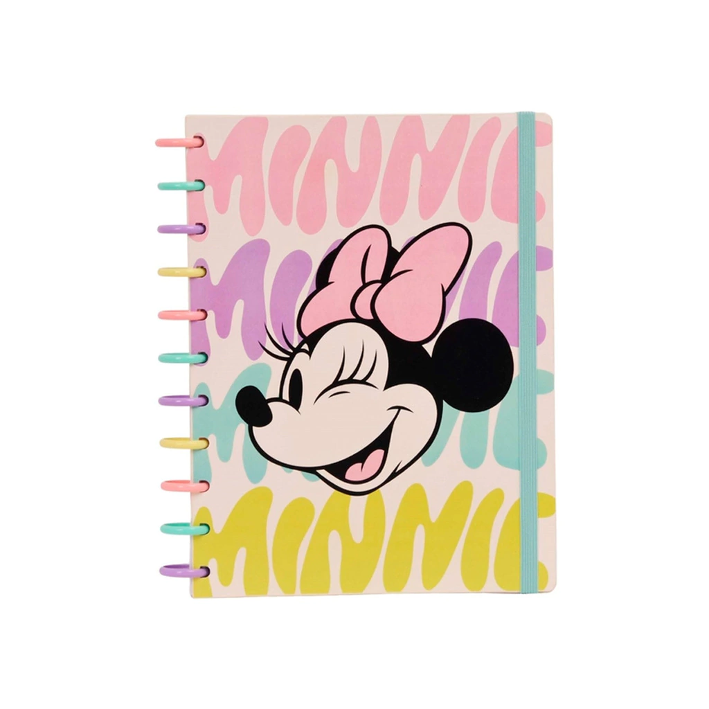 Cuaderno Inteligente Mooving Loop Minnie Mouse A Discos