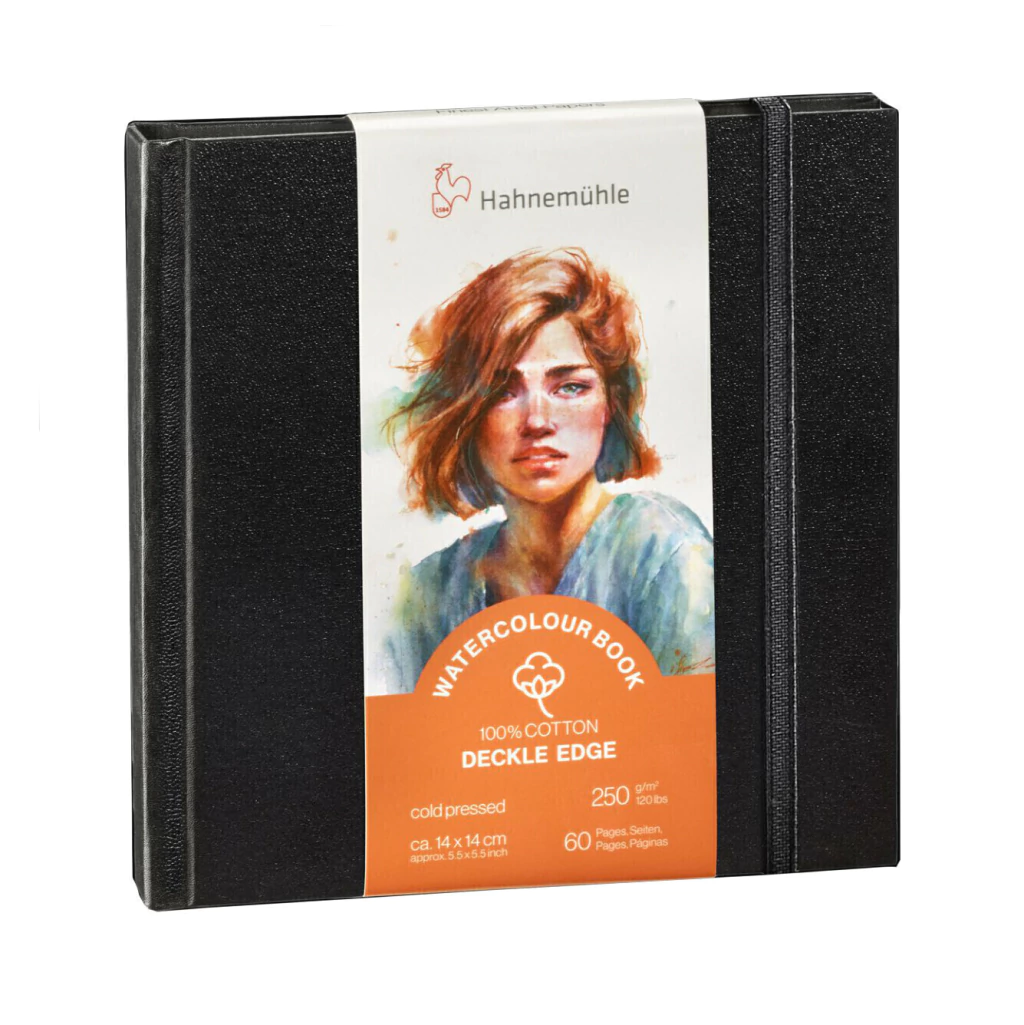 Cuaderno Para Acuarela Hahnemuhle 14 X 14 Cm 100% Cotton
