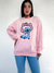Moletom Stitch Rosa Bebê - comprar online