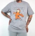 Camiseta PREMIUM Garfield Cinza Prata