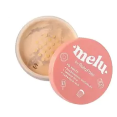 Pó Solto Facial Melu - Ruby Rose - Loja Tá Linda, Moça! - Uma Loja de Maquiagem Completa.