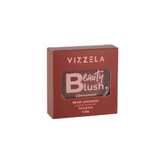 Blush Compacto Cinnamon - Vizzela