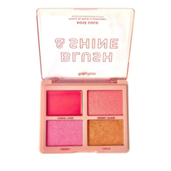 Paleta de Sombras Blush & Shine - Ruby Rpse