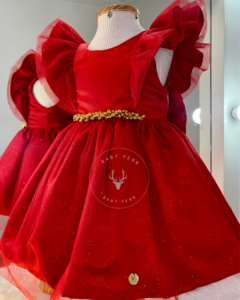 Vestido Belle Vermelho | 20 Dias Úteis