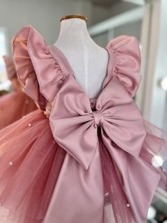Vestido Tutu Rosê Arco-íris | 20 Dias Úteis - Baby Ferr | Vestidos Infantis