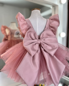 Vestido Tutu Rosê Arco-íris | 20 Dias Úteis - loja online