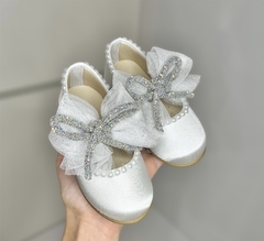 Sapatinho Laço de Strass | 15-20 Dias Úteis - Baby Ferr | Vestidos Infantis