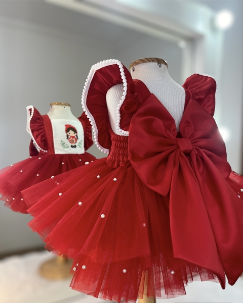 Vestido Tutu Chapeuzinho Vermelho| 20 dias Úteis