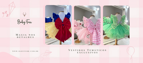 Carrusel Baby Ferr | Vestidos Infantis