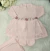 Kit maternidade bordado Rosa bebê