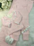 kit maternidade Pompom ROSA COMPLETO