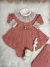 Kit Maternidade Rendado FERRUGEM - comprar online