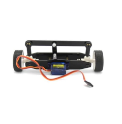 KIT Diy Sistema de Movimentação Dianteiro ZX2 Com Rodas e Servo Motor