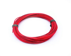 5 metros Cabinho Flexível 20AWG 0,50mm Vermelho - comprar online