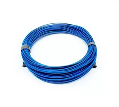5 metros Cabinho Flexível 26AWG 0,50mm Azul - comprar online