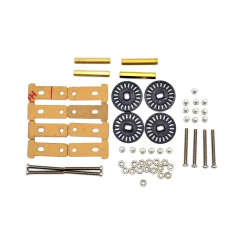 KIt Chassi com 4 Rodas 4WD Acrílico Transparente - comprar online