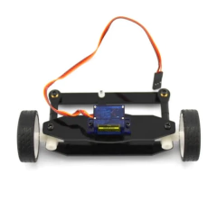 KIT Diy Sistema de Movimentação Dianteiro ZX2 Com Rodas e Servo Motor na internet