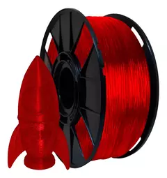 Filamento PETG 1kg Vermelho