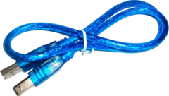 CABO *CURTO* USB A MACHO PARA USB B MACHO 2.0, 0,3M - comprar online