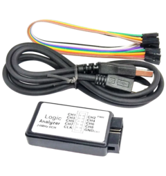 Analisador Lógico 8 Canais 24MHz com Interface USB - comprar online