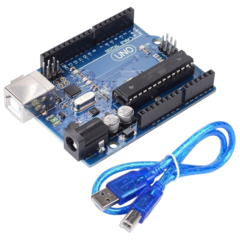 Arduino UNO R3 + Cabo USB - comprar online
