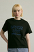 REMERA MODERN LOVE NEGRA