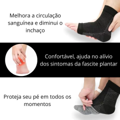 Meia de Compressão Sem Ponteira