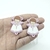 APLIQUE EMBORRACHADO ANJO BATIZADO ROSA COM 2 UNID - comprar online