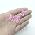 APLIQUE EMBORRACHADO FLAMINGOS COM 3 UNID - comprar online