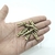 MINI PREGADOR DOURADO COM 10 UNID - comprar online