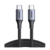 Cable USB-C a USB-C 2 Metros Potencia de Carga Nylon Trenzado - 240W90440 UGREEN en internet