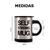 TAZA AUTOMEZCLADORA CON DISEÑO METALICO - BZ55 en internet