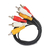 CABLE 3 RCA A 3 RCA PARA AUDIO Y VIDEO 1.5M GRUESO - CA-R182-1.5