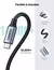 Cable USB-C Macho a USB-C Hembra 1 metro Nylon Trenzado Transferencia de Datos 10 Gbps Soporta hasta 100W para Carga Rápida - 30205 UGREEN en internet