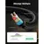 Cable Audio Estéreo 3.5mm (1/8") TRS a 6.35mm (1/4") TS 1 Metro Audio de Hi-Fi Trenza de Nylon Compatibilidad Universal - 10625 UGREEN - COMPUTENGA