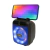 BOCINA BLUETOOTH CON LUZ LED 3 PULGADAS Y SOPORTE PARA CELULAR - KMS-5013